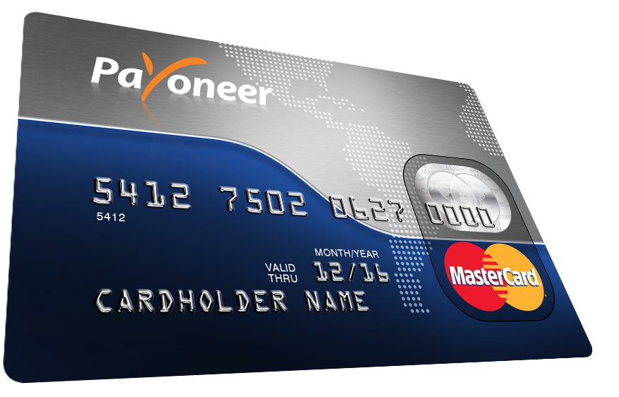payoneer mastercard