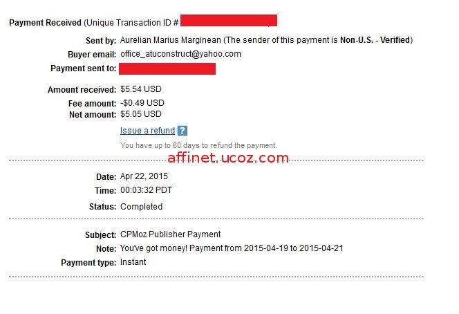 CPMoz payment proof
